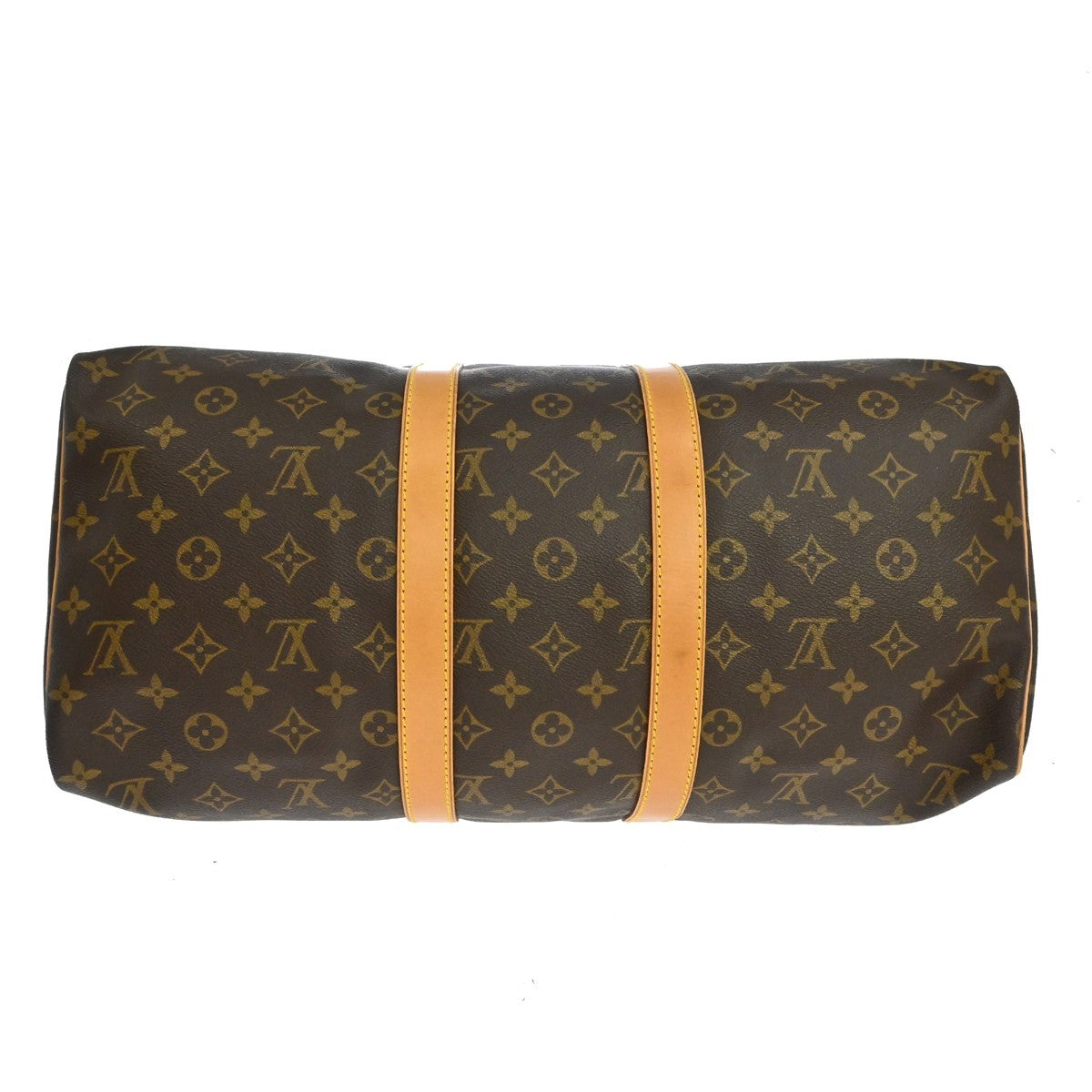 Louis Vuitton Keepall Monogram Canvas, Brown, Canvas, Travel Bag