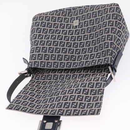 Fendi Fendi mamma baguette Monogram Canvas, Navy, Canvas, Handbag
