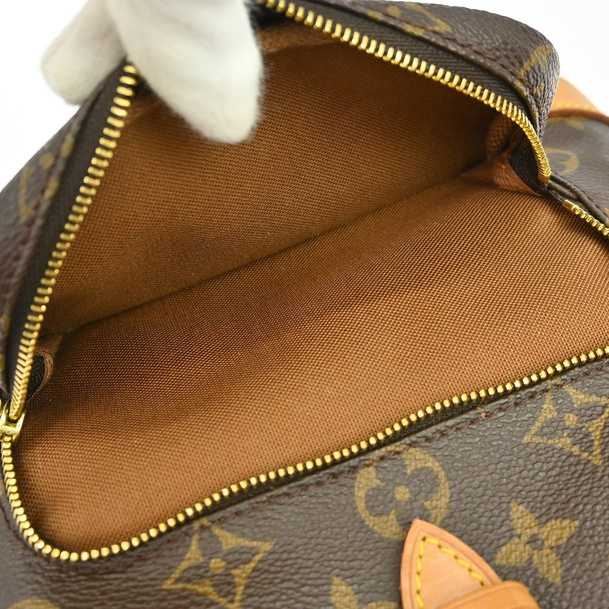 Louis Vuitton Vintage Montsouris Monogram Canvas, Brown, Canvas, Backpack