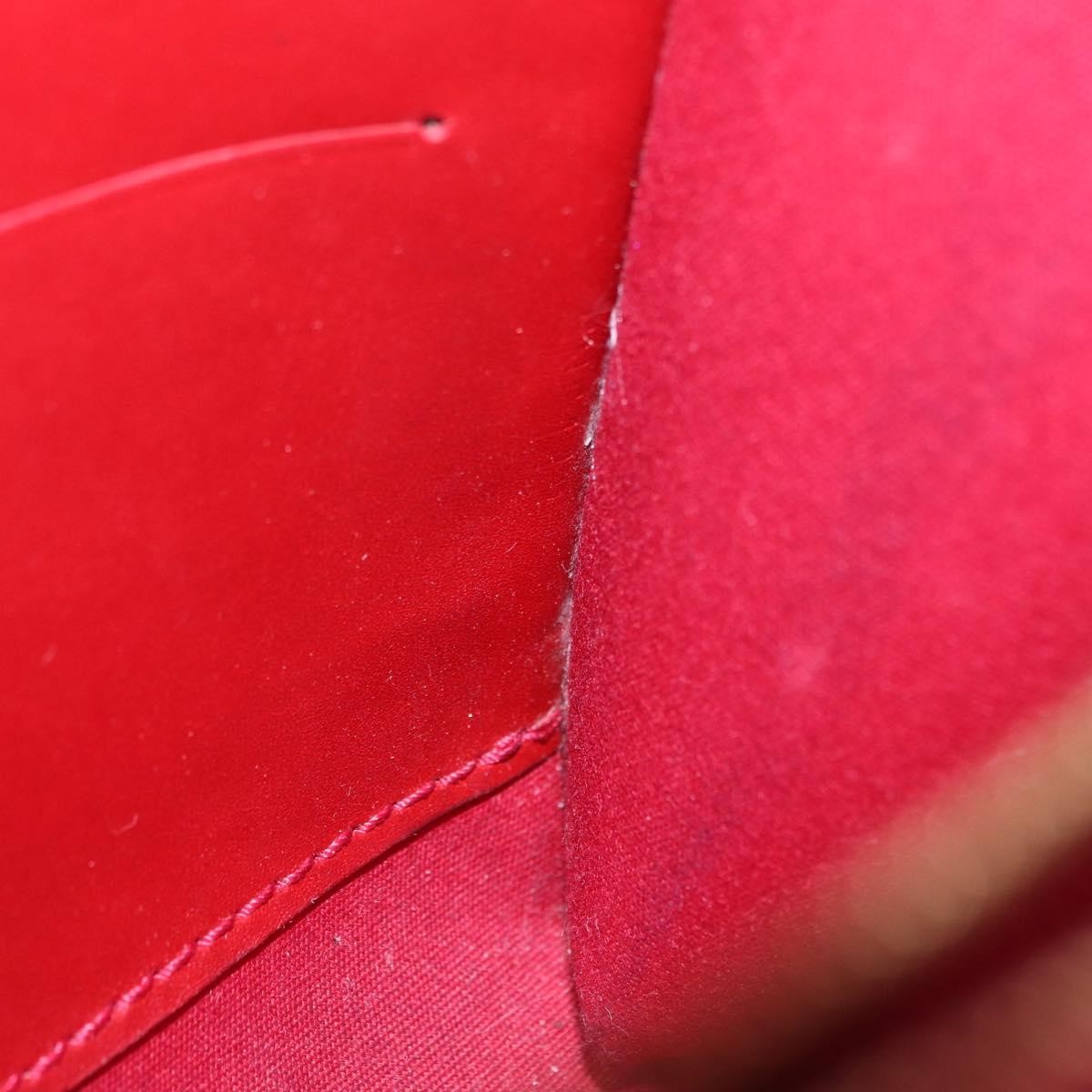 Louis Vuitton Ana Monogram Vernis, Pink, Patent Leather, Handbag