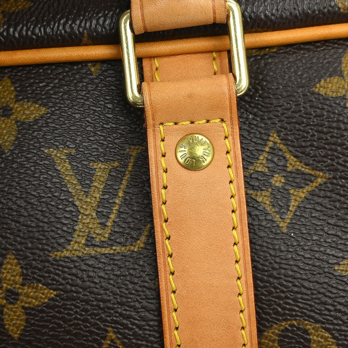 Louis Vuitton Porte-Documents Voyage Monogram, Brown, Canvas, Briefcase