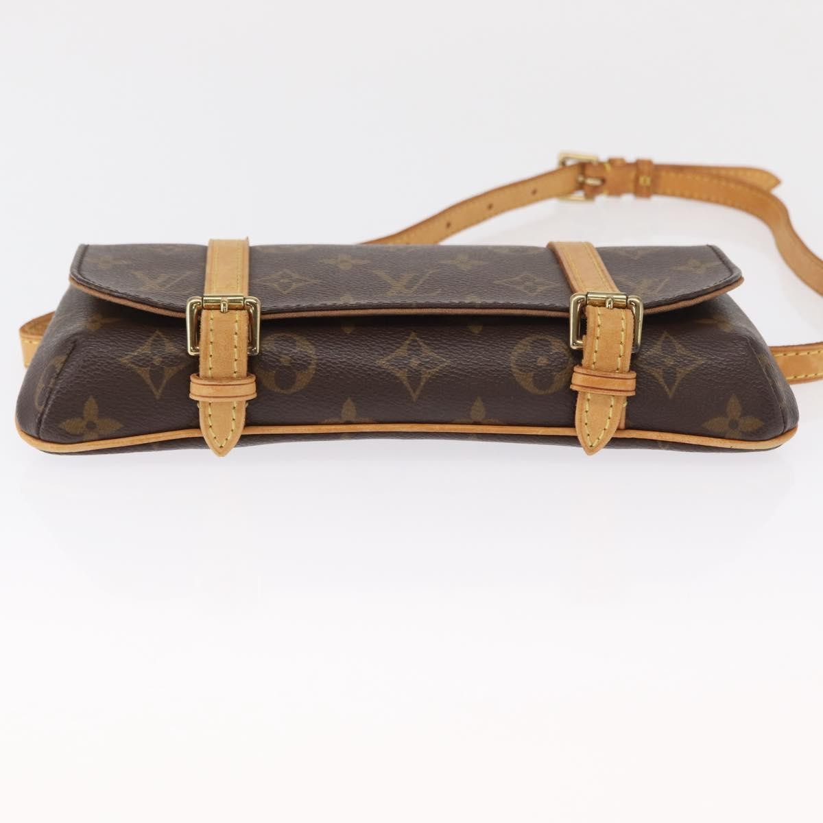 Louis Vuitton Marelle Waist Monogram Canvas, Brown, Canvas, Clutch