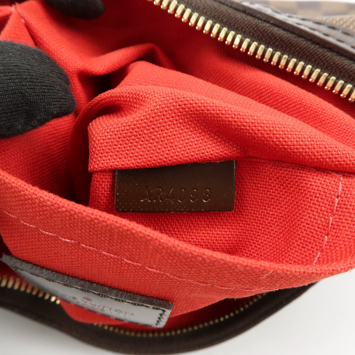 Louis Vuitton Thames Damier, Brown, Canvas, Handbag