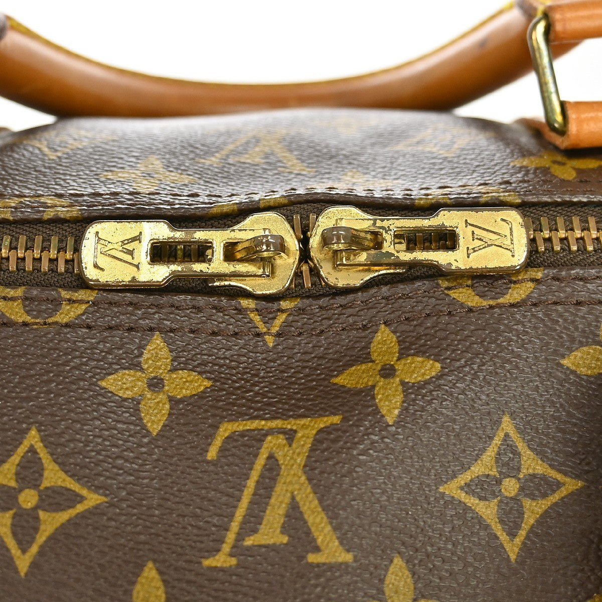 Louis Vuitton Keepall Bandouliere Monogram Canvas, Brown, Canvas, Travel Bag
