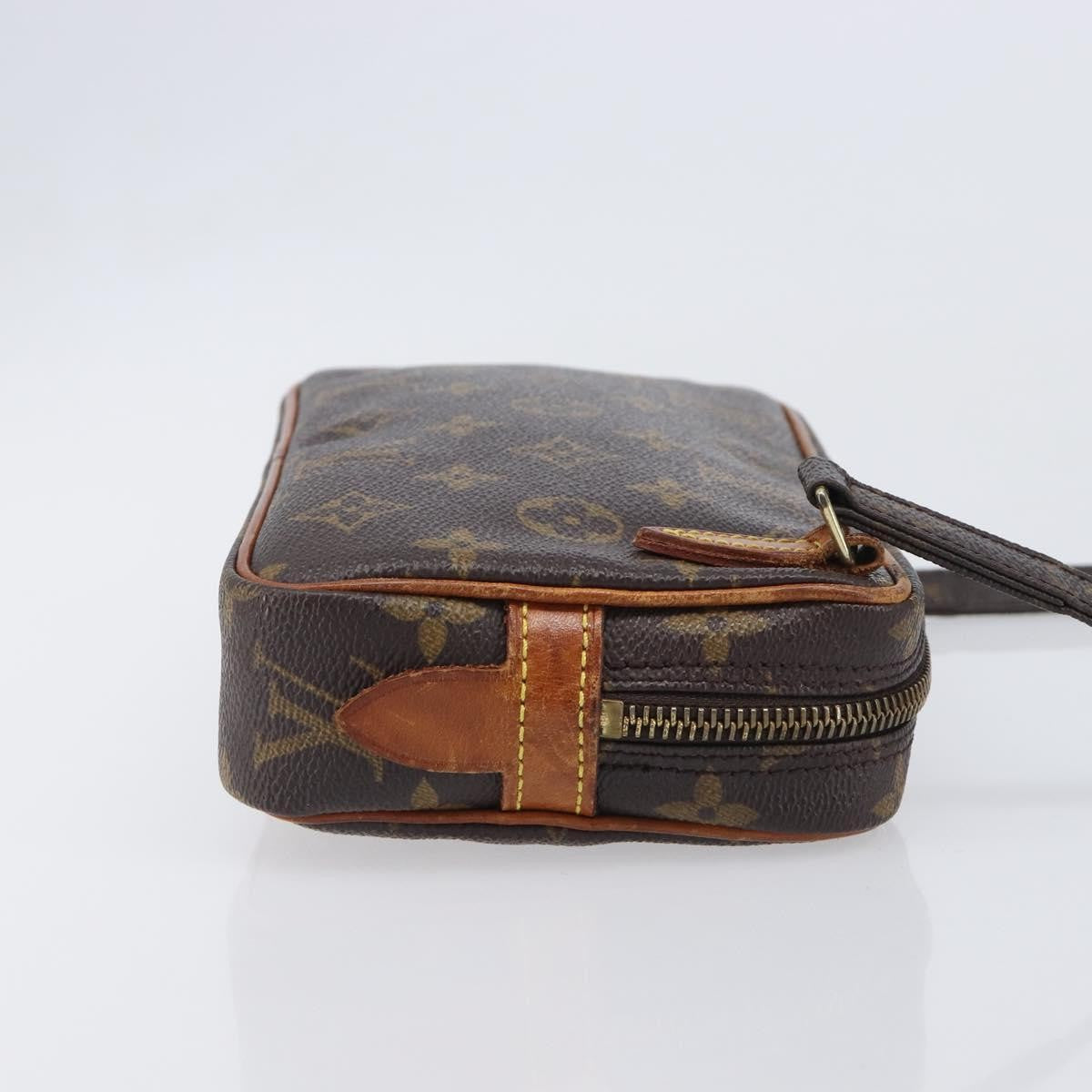 Louis Vuitton Pochette Marly Bandouliere Monogram Canvas, Brown, Canvas, Handbag