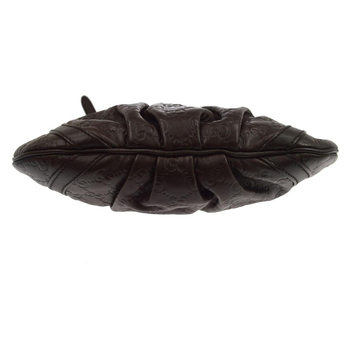 Gucci D Ring Messenger Guccissima Leather, Brown, Leather, Shoulder Bag
