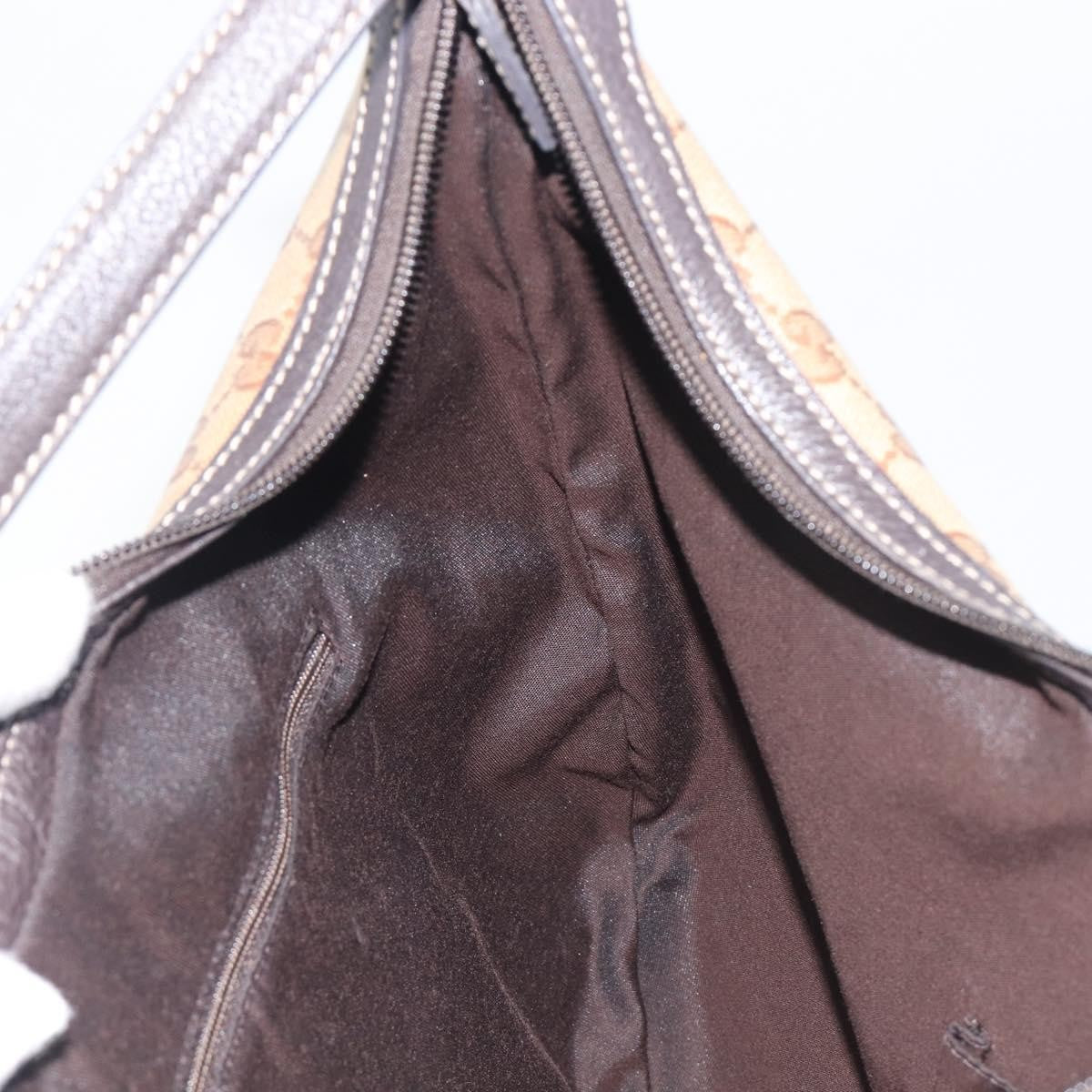 Gucci Nice Hobo Patent Canvas, Beige, Canvas, Shoulder Bag
