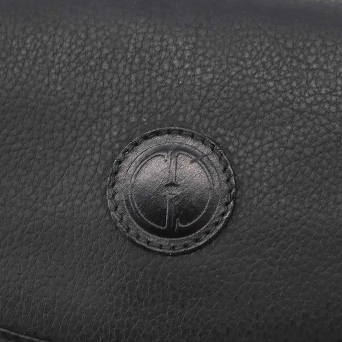 Gucci Vintage Leather, Black, Leather, Shoulder Bag