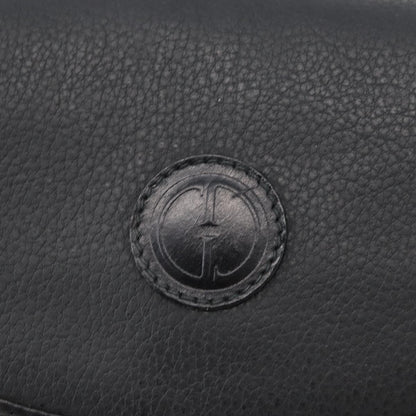 Gucci Vintage Leather, Black, Leather, Shoulder Bag