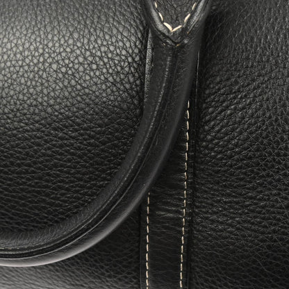 Christian Dior Vintage Leather, Black, Leather, Handbag