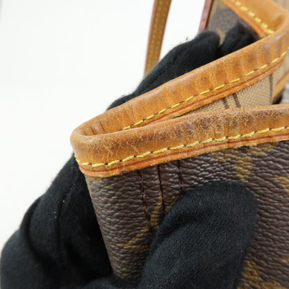 Louis Vuitton Neverfull Monogram Canvas, Brown, Canvas, Tote Bag