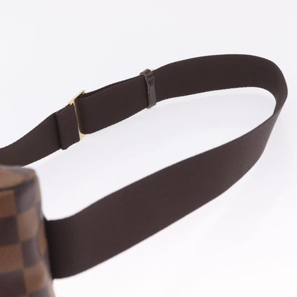 Louis Vuitton Geronimos Waist Damier, Brown, Canvas, Shoulder Bag