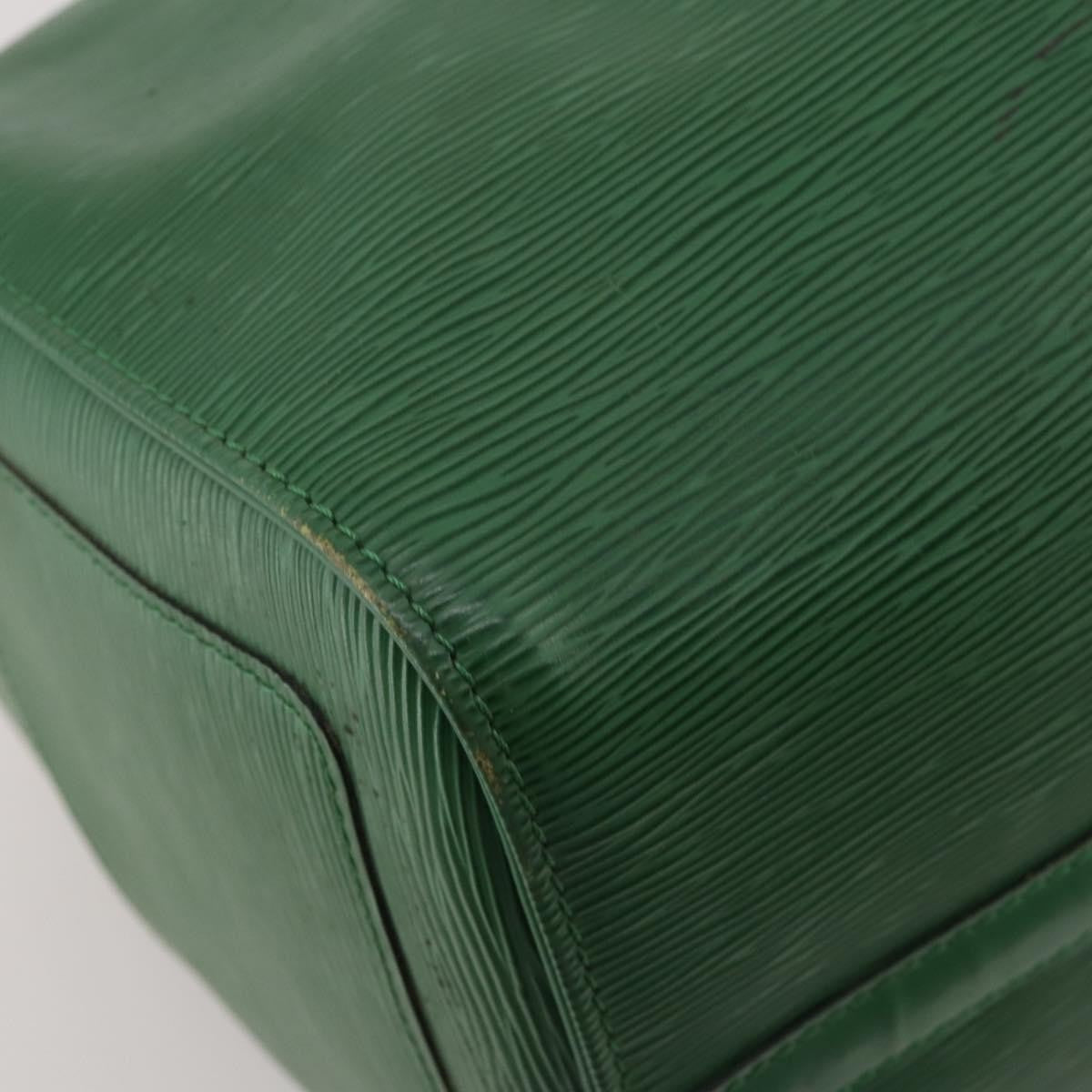 Louis Vuitton Keepall Bag Epi Leather, Green, Leather, Travel Bag
