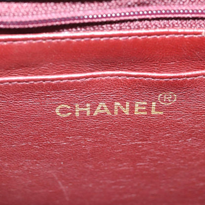 Chanel Vintage Classic Double Flap Bag Quilted Suede, BLACK, SUEDE, Handbag