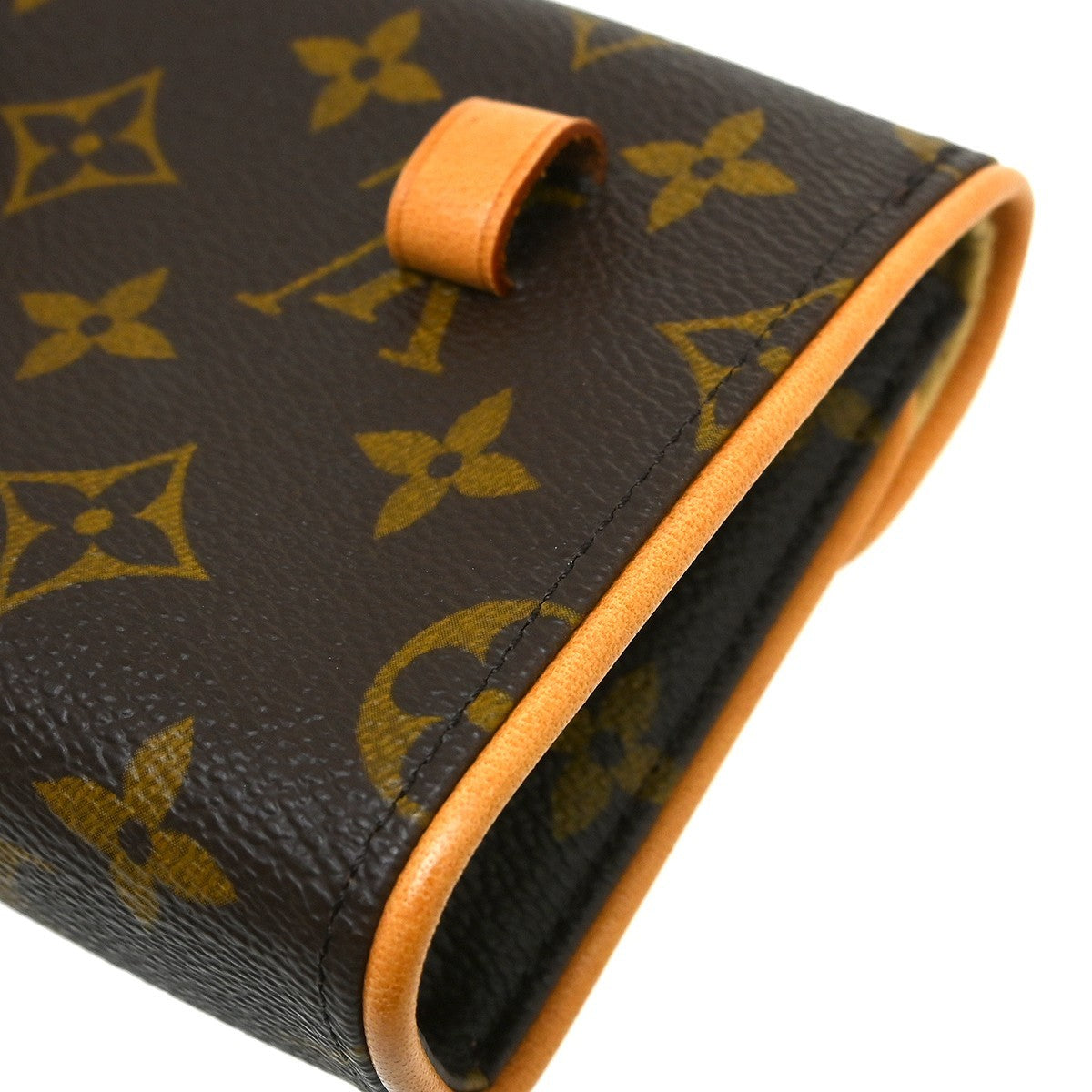 Louis Vuitton Florentine Monogram, Brown, Canvas, Clutch