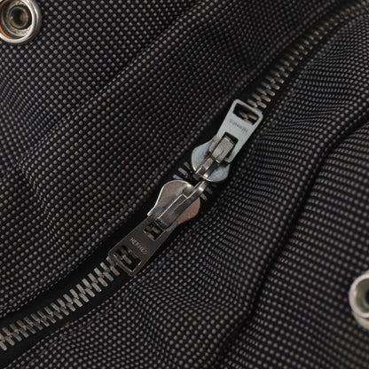 Hermes Herline Canvas, Gray, Canvas, Backpack