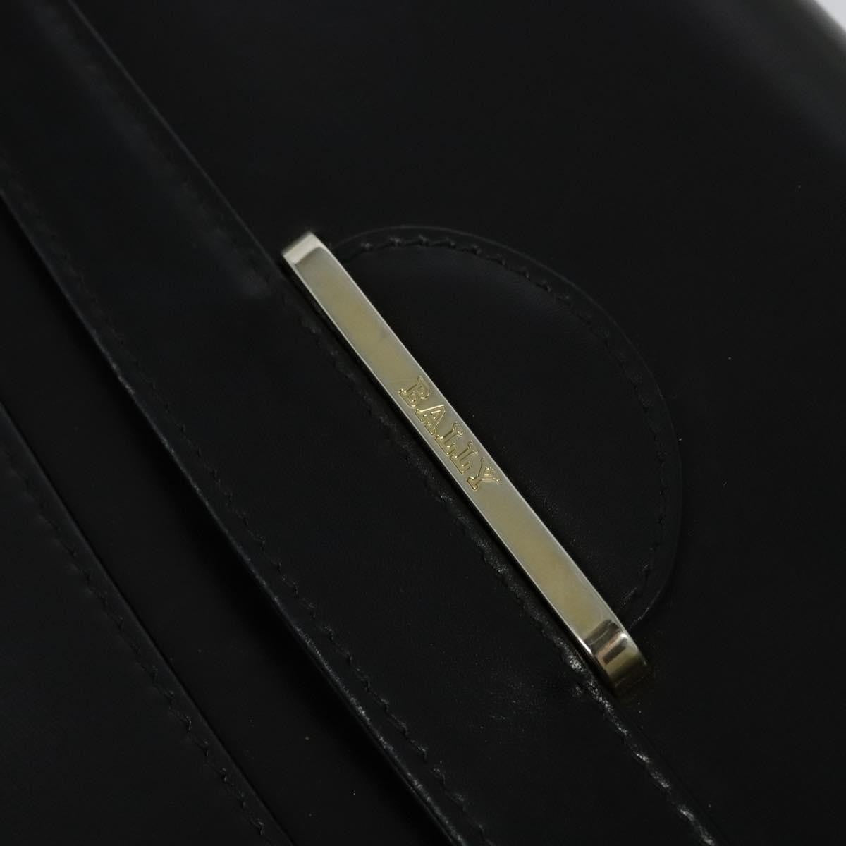 Bally Vintage Leather, Black, Leather, Shoulder Bag