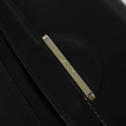 Bally Vintage Leather, Black, Leather, Shoulder Bag
