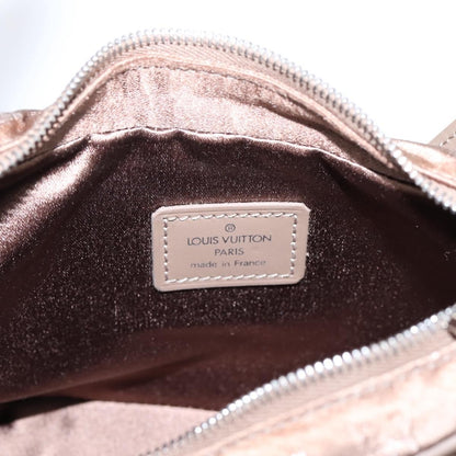 Louis Vuitton Boulogne Monogram Satin, Beige, Canvas, Handbag