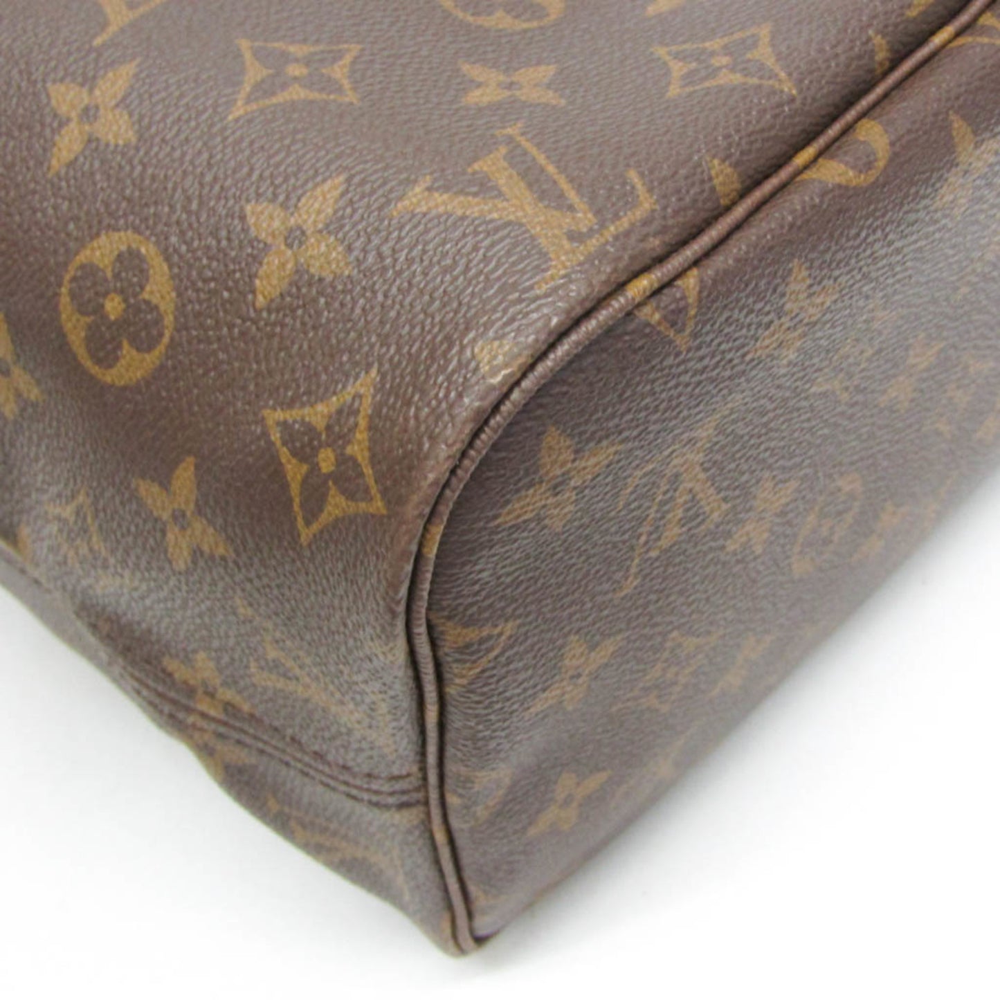 Louis Vuitton Neverfull Monogram Canvas, Brown, Canvas, Tote Bag