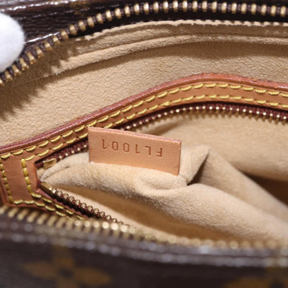 Louis Vuitton Looping Monogram Canvas, Brown, Canvas, Handbag