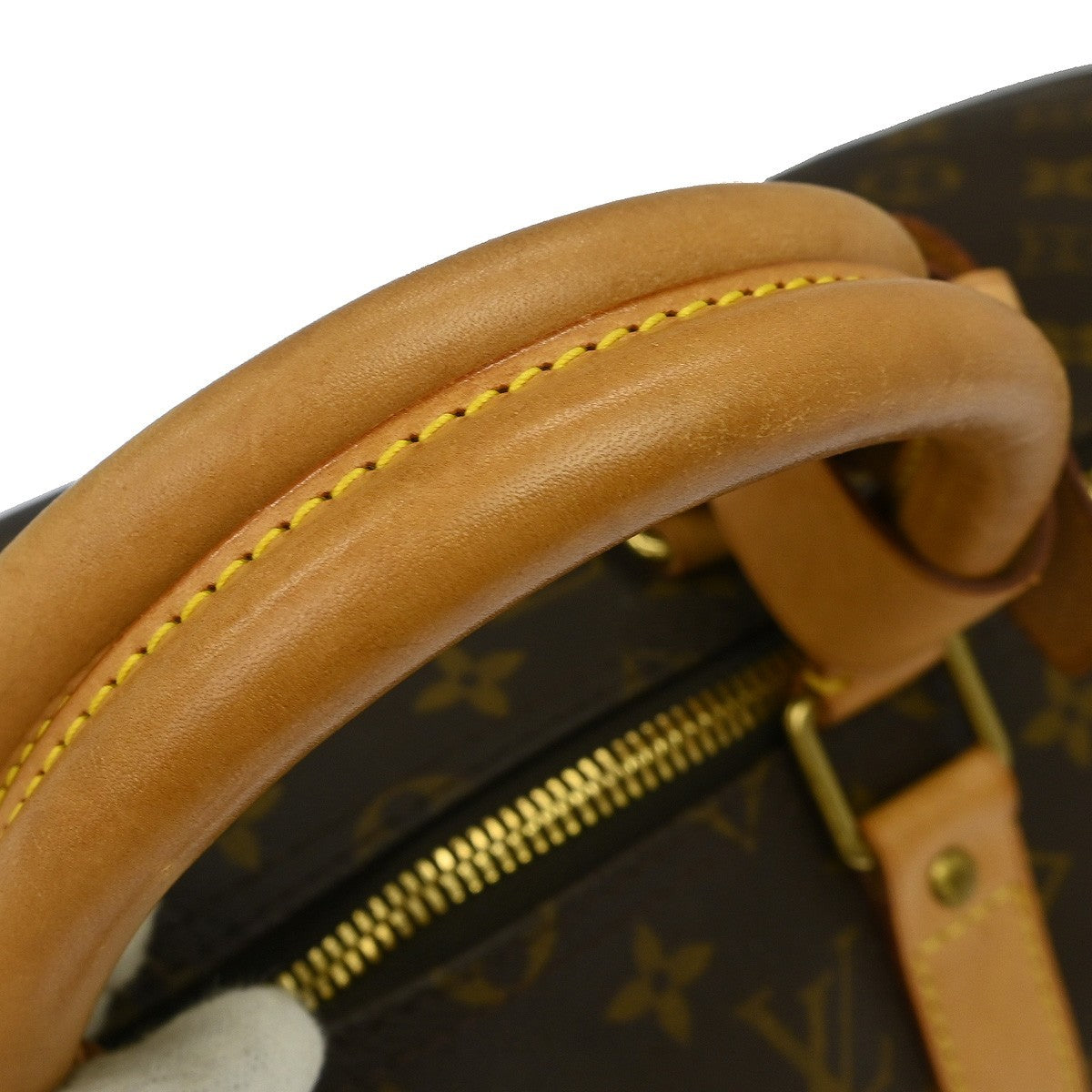 Louis Vuitton Keepall Monogram, Brown, Canvas, Travel Bag