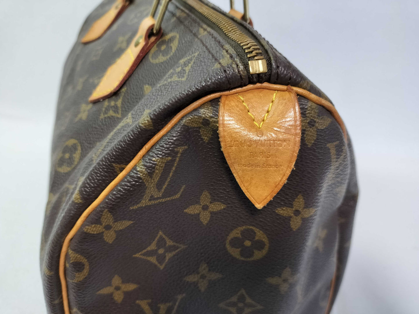 Louis Vuitton Speedy Monogram Canvas, Brown, Canvas, Handbag
