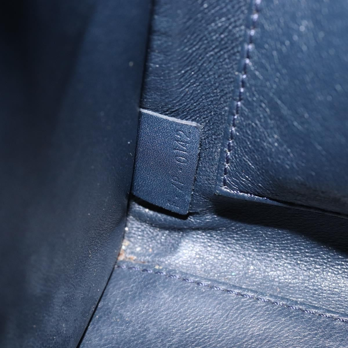 Celine Luggage Smooth Leather, Navy, Leather, Handbag