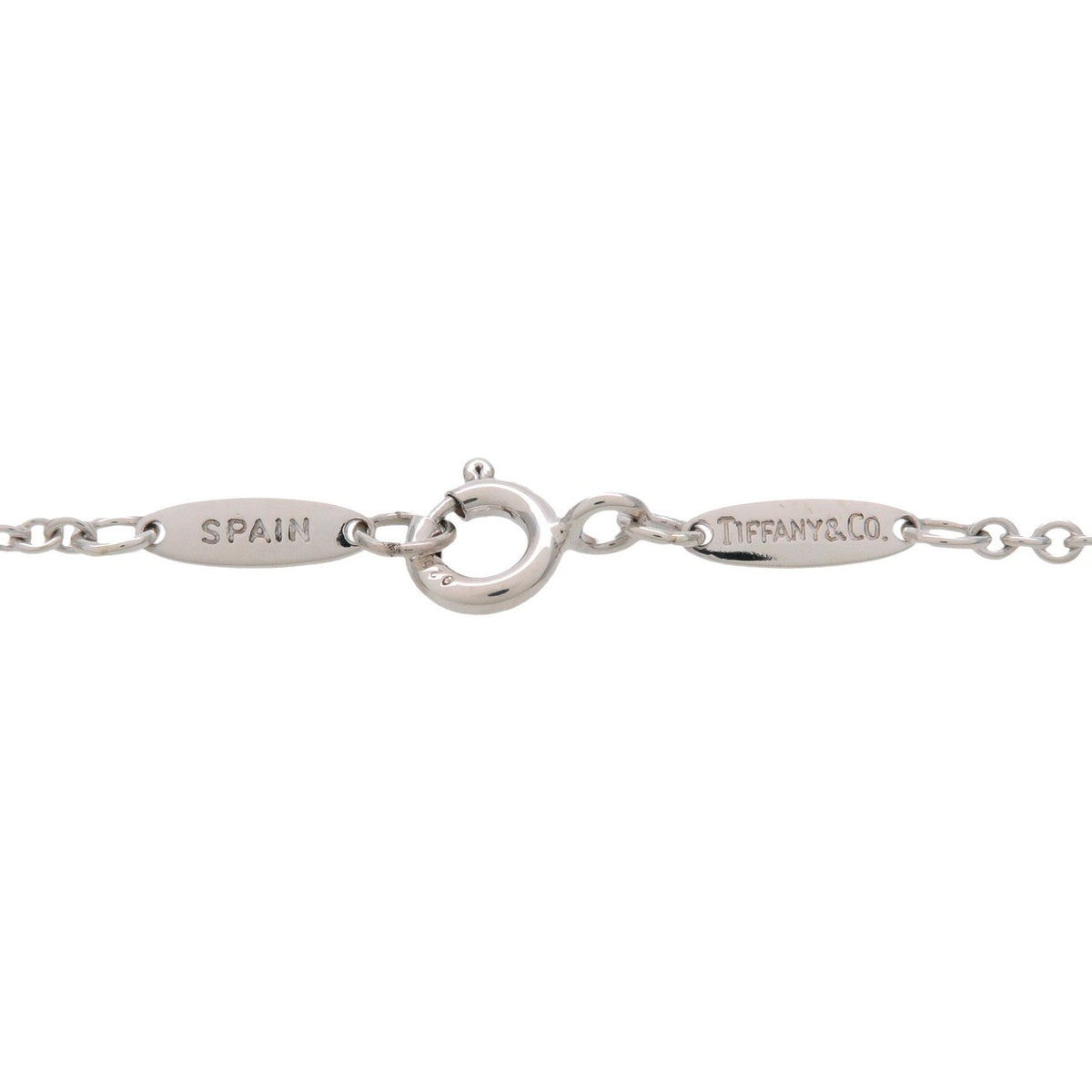 Tiffany & Co. Elsa Peretti Open Heart Pendant Sterling Silver, Silver, Sterling Silver, Necklace
