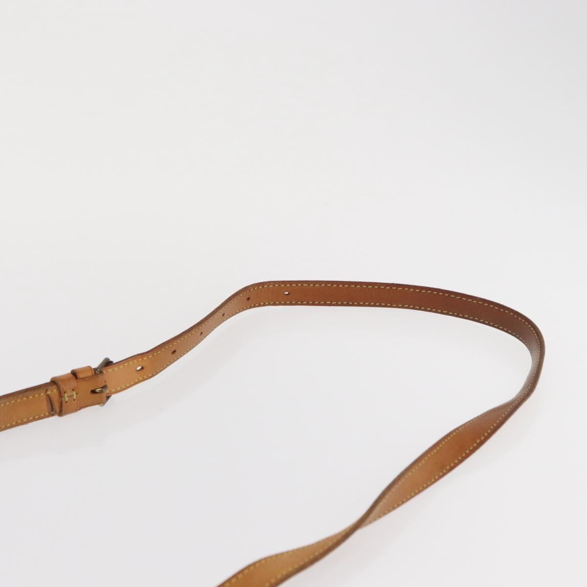 Louis Vuitton Saumur Damier Ebene, Beige, Canvas, Shoulder Bag
