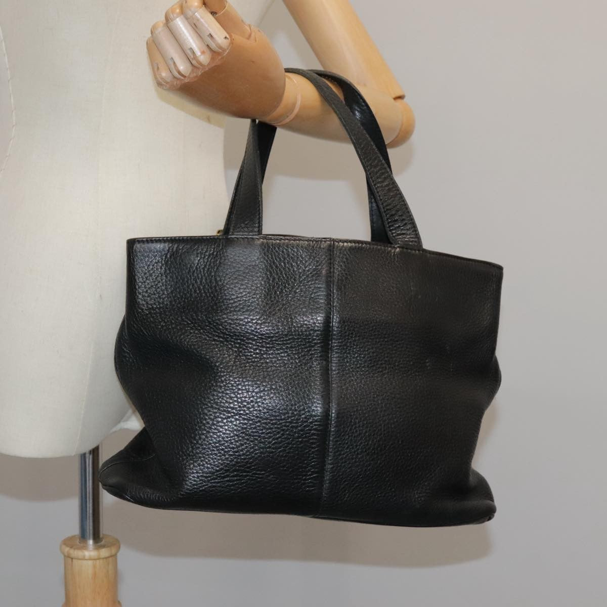 Burberry Handbag Leather, Black, Leather, Handbag