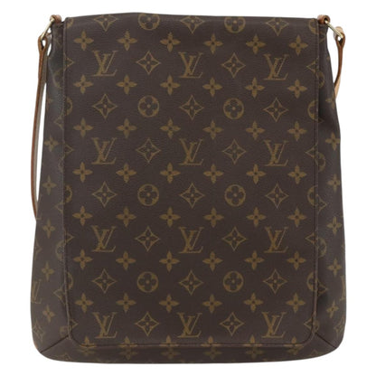 Louis Vuitton Musette Salsa Handbag Monogram Canvas, BROWN, CANVAS, Shoulder bag