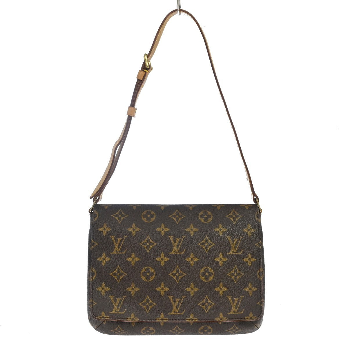 Louis Vuitton Musette Tango Monogram Canvas, Brown, Canvas, Shoulder Bag