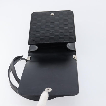 Louis Vuitton Cabaret Club Damier Vernis, Black, Patent Leather, Handbag