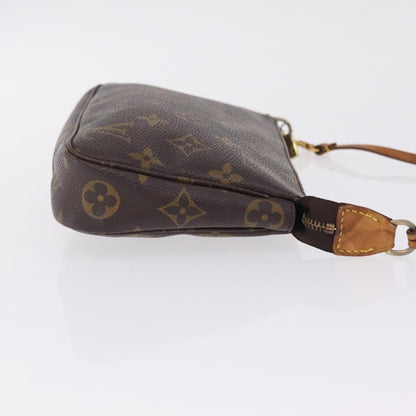 Louis Vuitton Pochette Accessoires Monogram Canvas, Brown, Canvas, Clutch