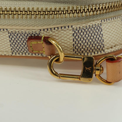Louis Vuitton NeoKapi Handag Damier Ebene, Beige, Canvas, Clutch