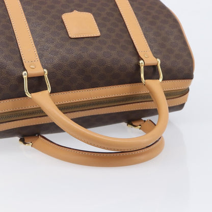 Celine Handbag Canvas, Brown, Canvas, Handbag