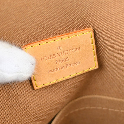 Louis Vuitton Lockit Monogram Canvas, Brown, Canvas, Handbag