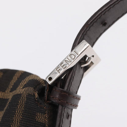 Fendi Zucchino Mamma Baguette Canvas, Multicolour, Canvas, Shoulder Bag