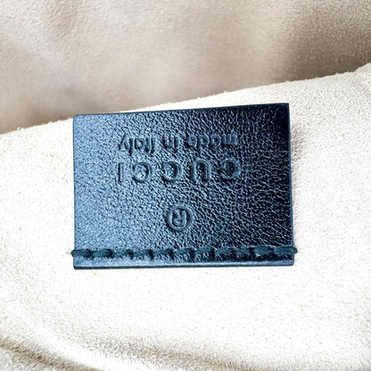 Gucci GG Marmont Pouch Matelasse Leather, Black, Leather, Clutch