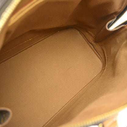 Louis Vuitton Alma Monogram, Brown, Canvas, Handbag