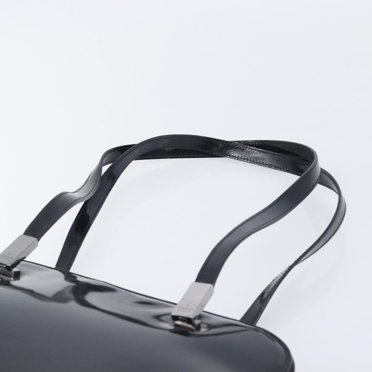Gucci Shoulder Patent leather, Black, Patent Leather, Shoulder Bag