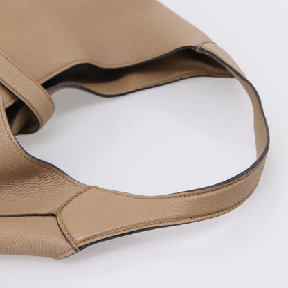 Gucci Jackie Soft Hobo Leather, Beige, Leather, Shoulder Bag