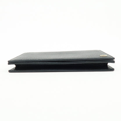 Gucci Betty Chain Wallet (Outlet) Leather, Black, Leather, Crossbody Bag