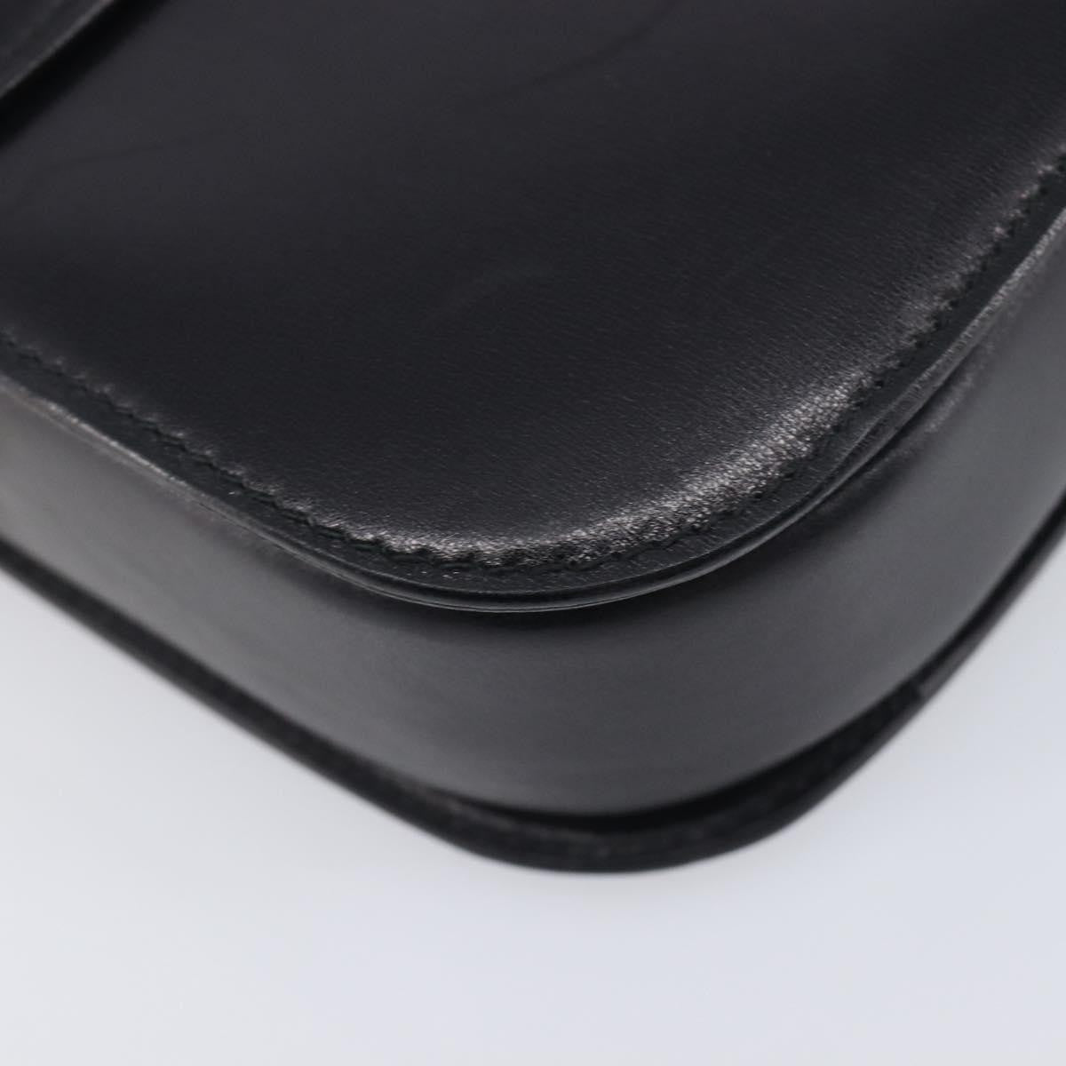 Celine Horse Carriage Leather, Black, Leather, Shoulder Bag