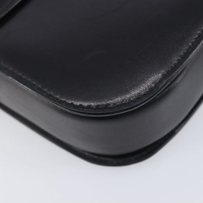 Celine Horse Carriage Leather, Black, Leather, Shoulder Bag