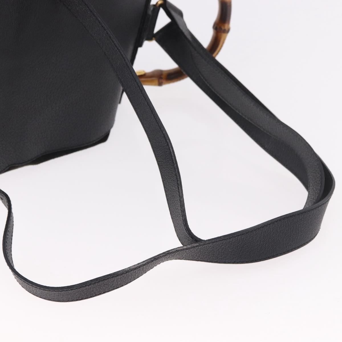 Gucci Vintage Bamboo Suede, Brown, Suede, Backpack