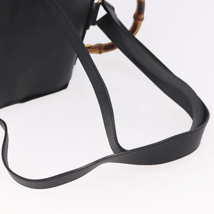 Gucci Vintage Bamboo Suede, Brown, Suede, Backpack