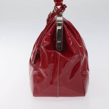 Prada Vintage Patent Leather, Red, Patent Leather, Handbag
