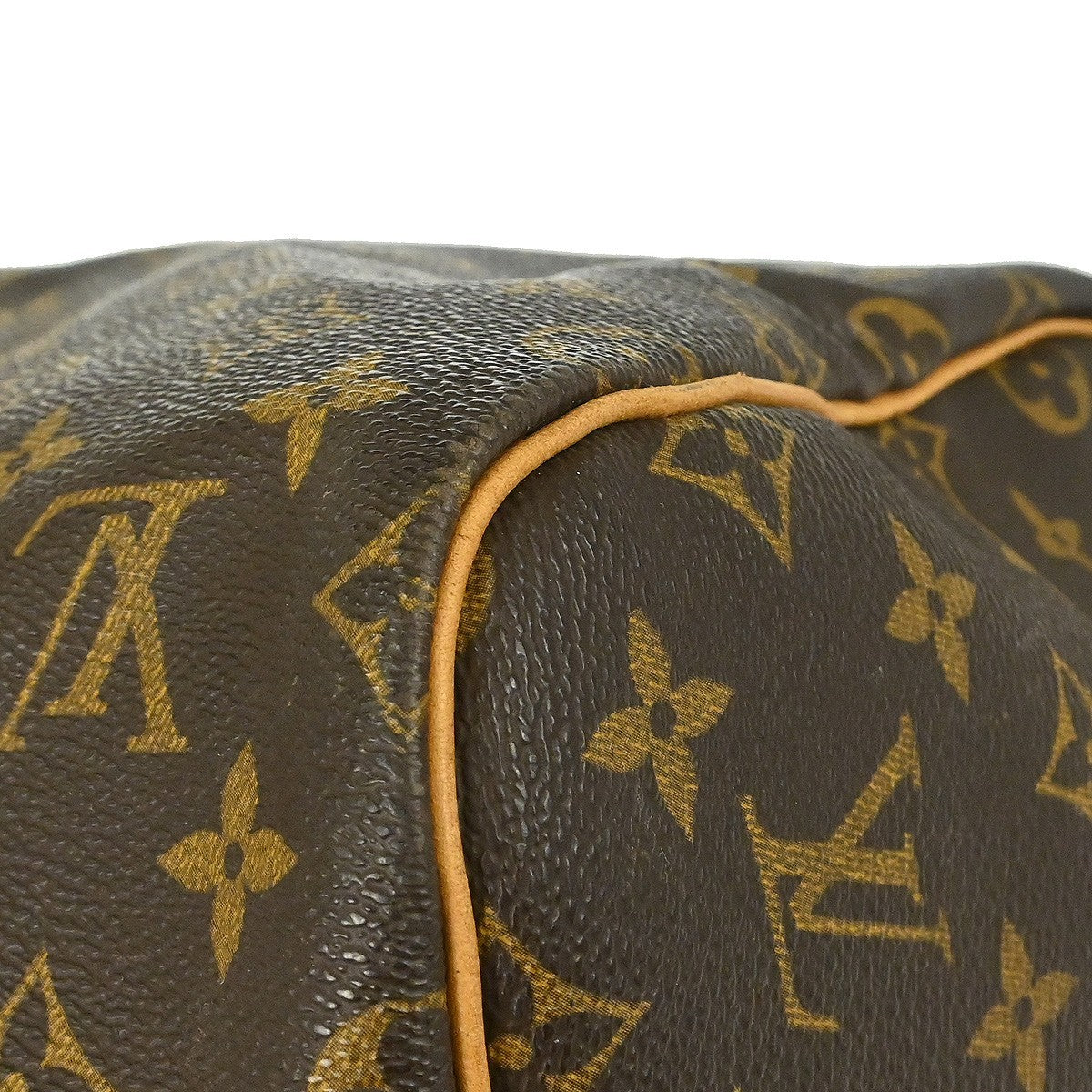 Louis Vuitton Keepall Monogram, Brown, Canvas, Travel Bag